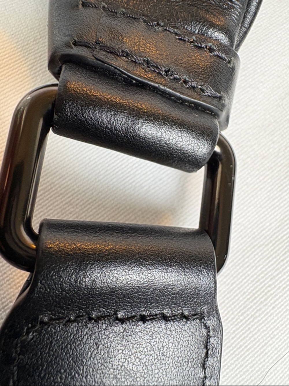 Coach Men’s Heritage Belt Bag Black Leather - Excellent Condition - Picture 16 of 16